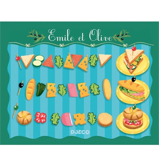 Djeco Sandviç Seti / Emile & Olive