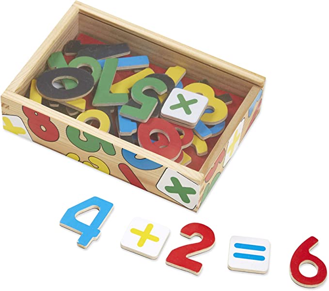 Melissa&Doug - Ahşap Mıknatıslı Rakamlar