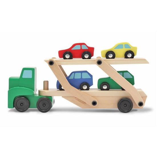Melissa&Doug - Ahşap Araba Taşıyıcı