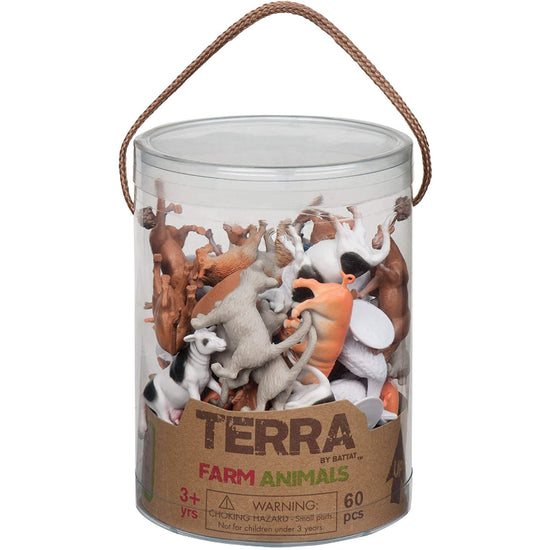 Terra 60 Parça Küçük Oyun Seti - Çiftlik